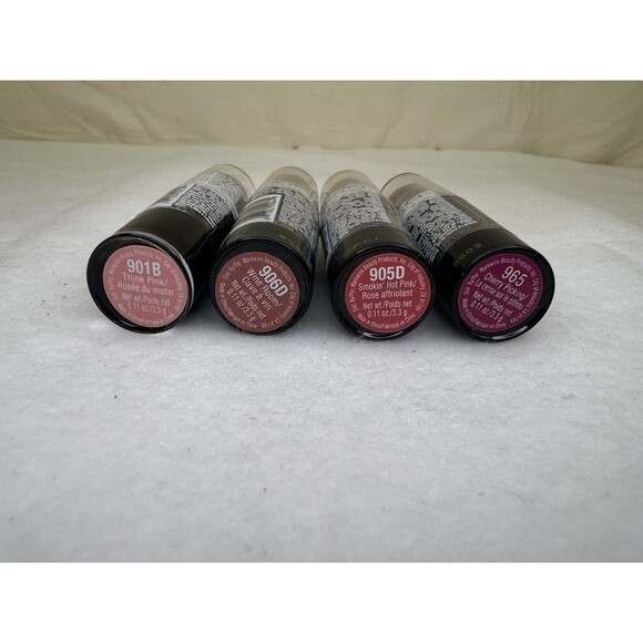 Lot Of 4 Wet n Wild Megalast Lip Color Lipstick #901B #905D #906D #965 Sealed - Picture 2 of 2